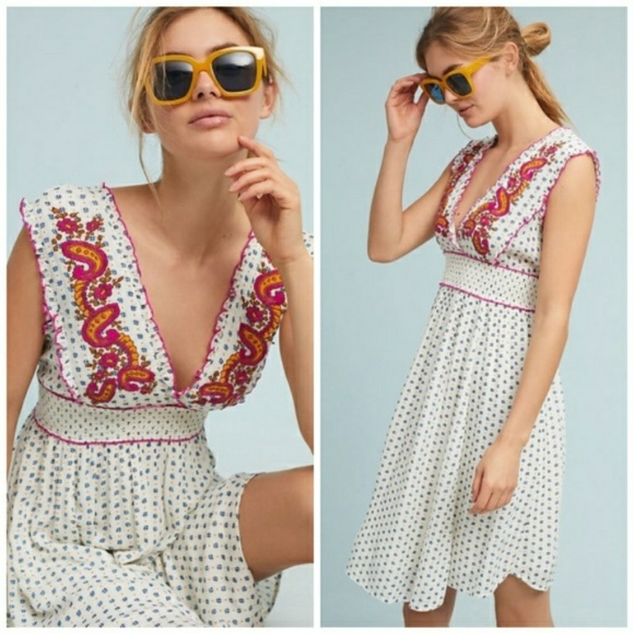 Anthropologie Dresses & Skirts - Anthropologie Lilka Maggie Embroidered Dress